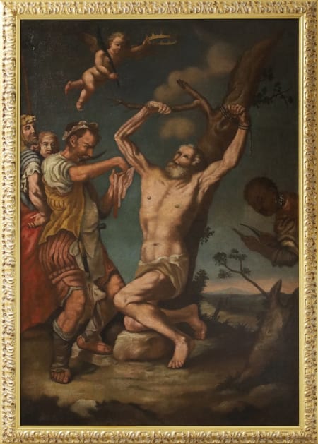 Scuola Veneta del XVI secolo — Martirio di San Bartolomeo